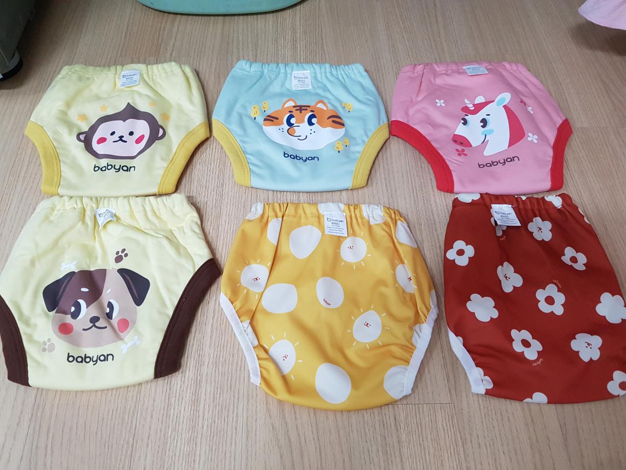 베이비앙 5중배변훈련팬티, 방수커버