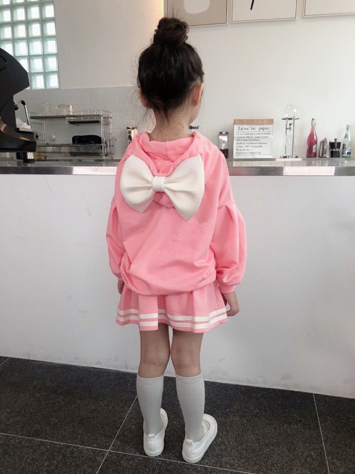 아동 빅리본 투피스세트