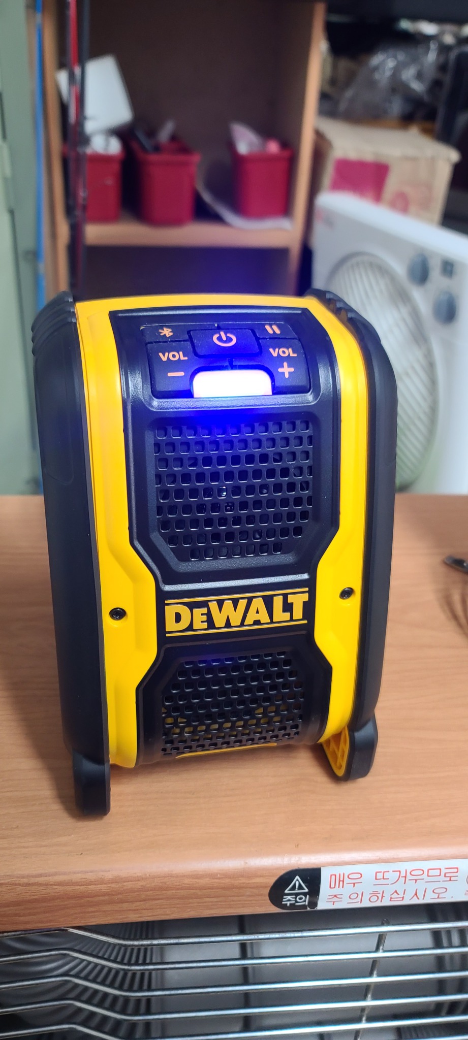 디월트 블루투스스피커(USB충전,AUX) 테스트만한제품