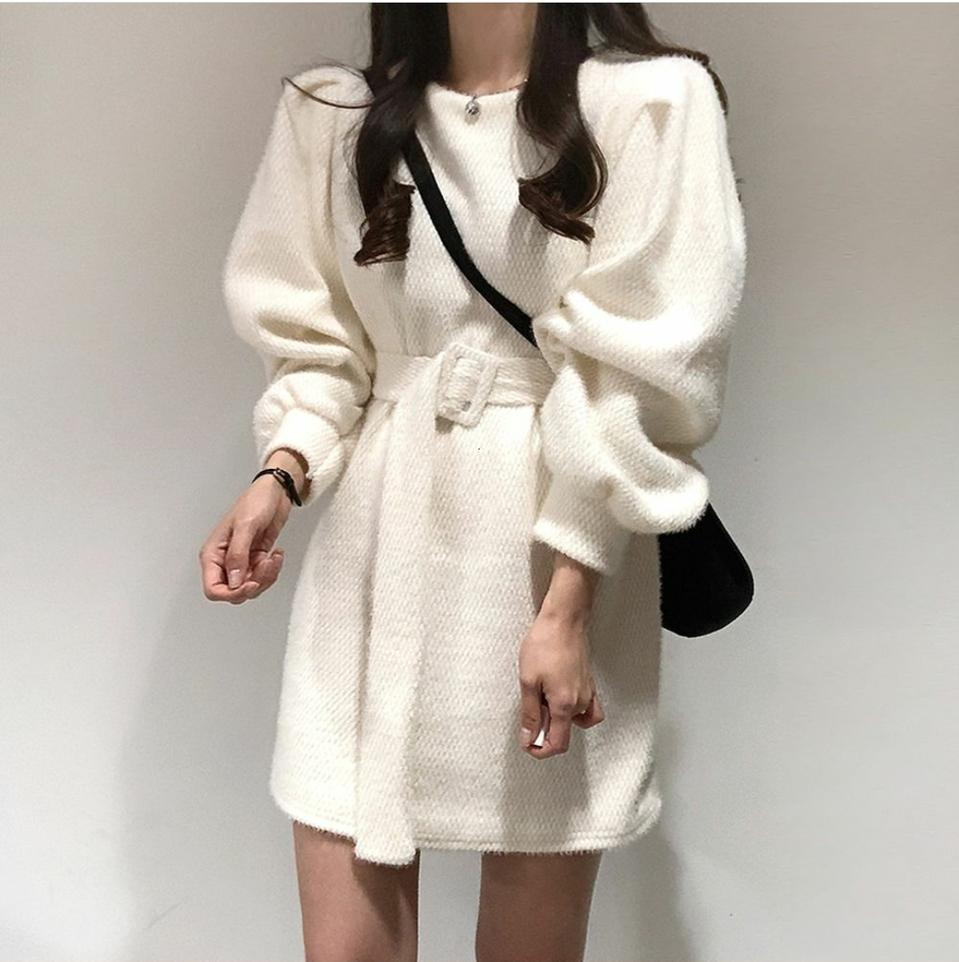 뽀송 원피스(벨트포함)❤새옷