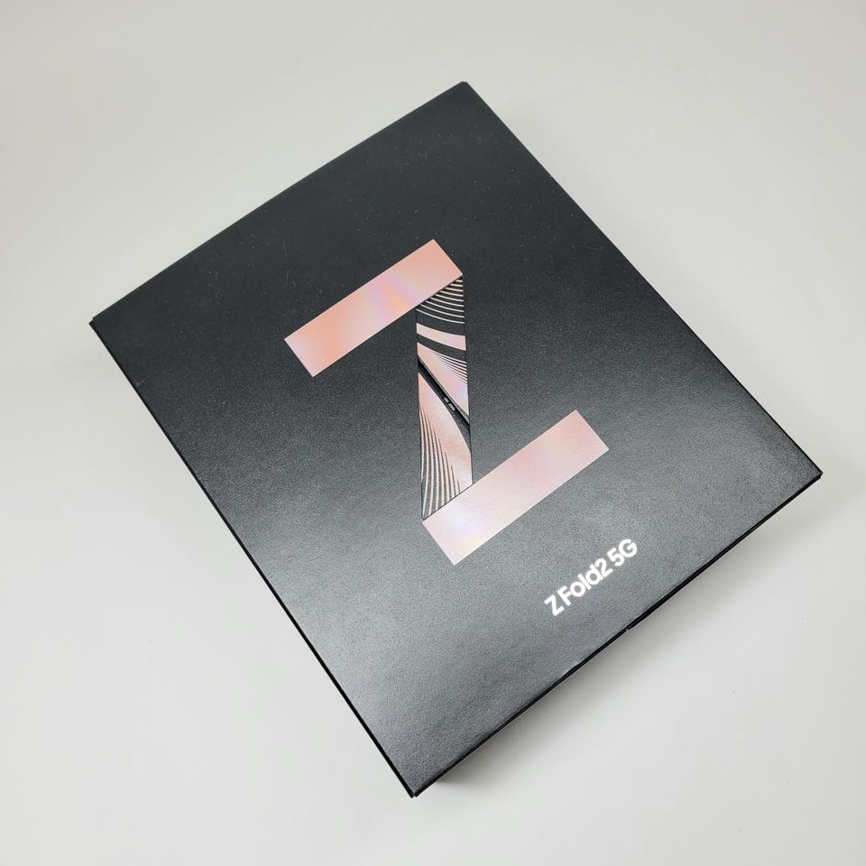 갤럭시z폴드2 단순개봉 미사용 풀박스