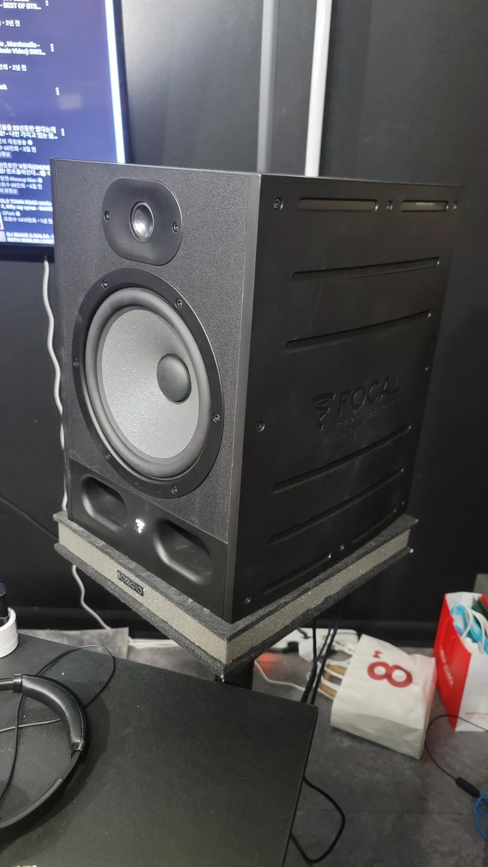 급처) focal alpha 80 모니터링 스피커 (1조)좌우 한대씩