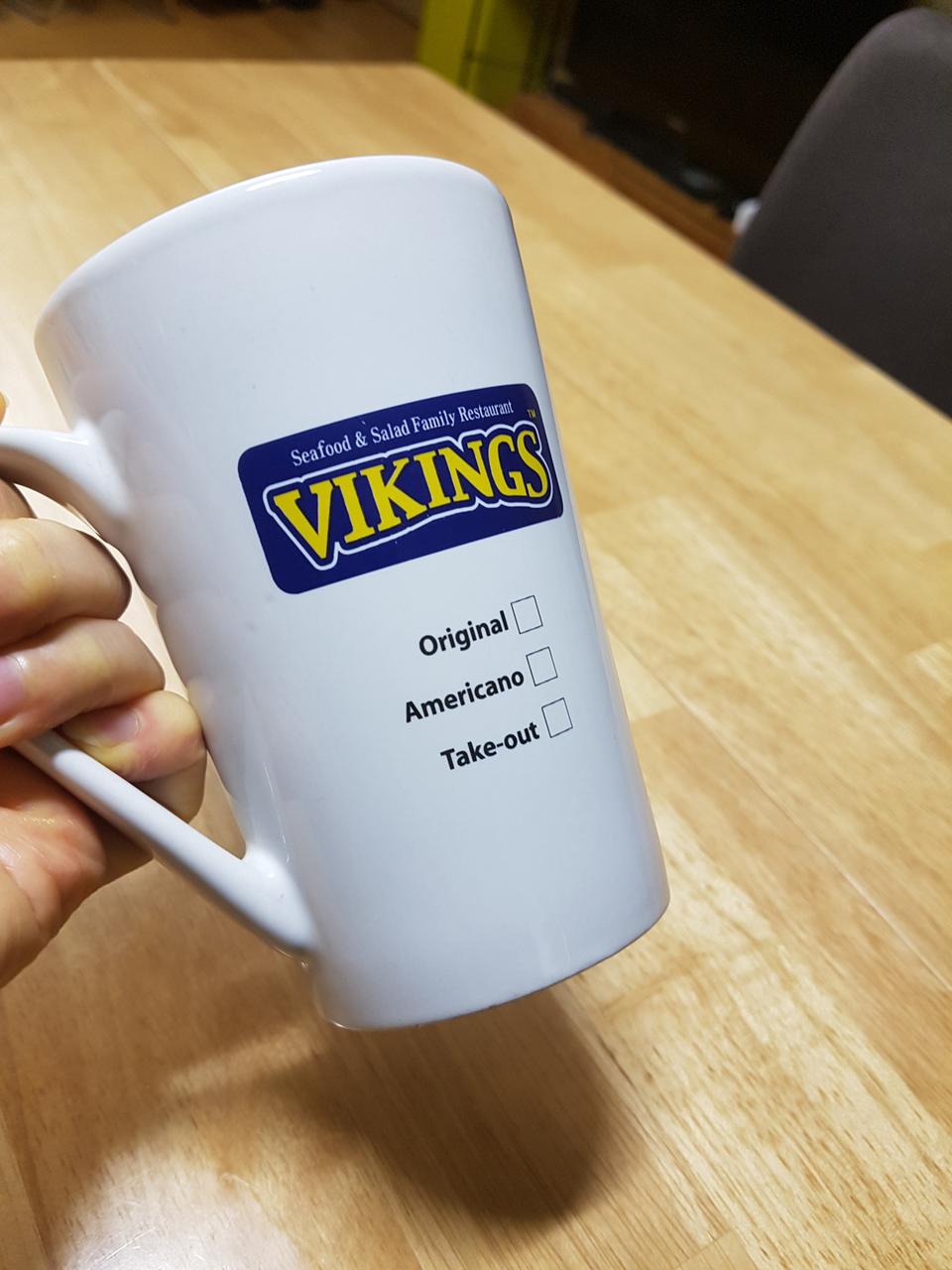 바이킹스  머그잔