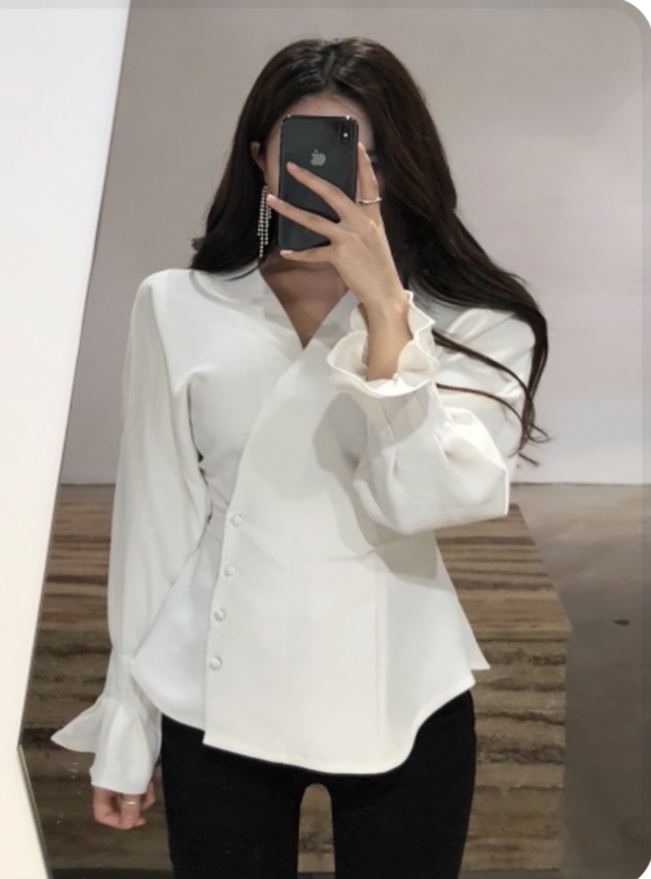 퍼프소매블라우스(무배)