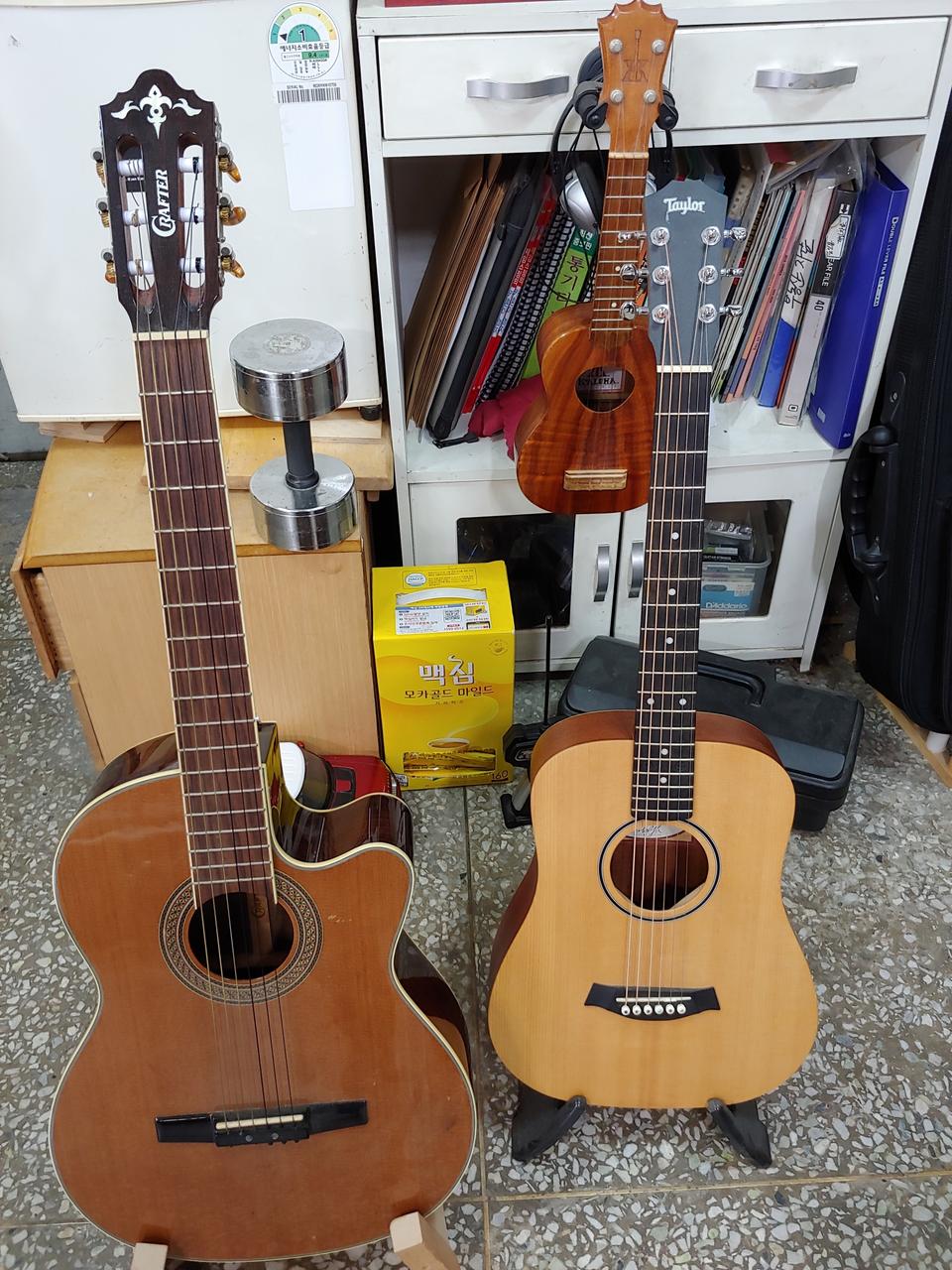 우쿨렐레,기타,카혼