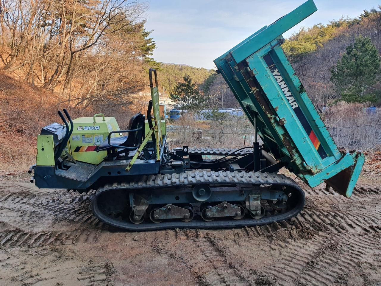 캐리어운반기 캐리어덤프 얀마 C30R 3톤캐리어덤프