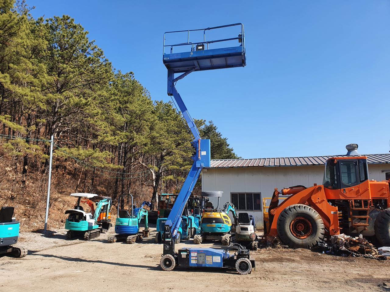 바퀴고소작업대 발판6미터