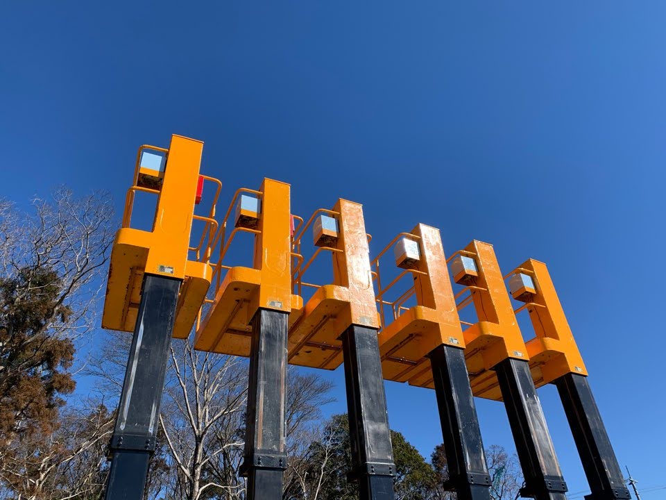 궤도고소작업대 발판4M 작업높이6미터