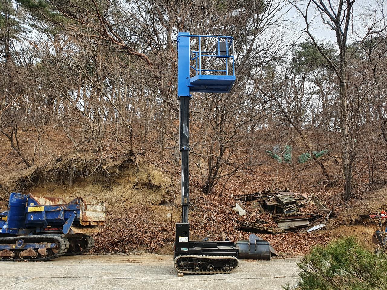 미니궤도고소작업대 아이치 발판4M 작업높이 6미터