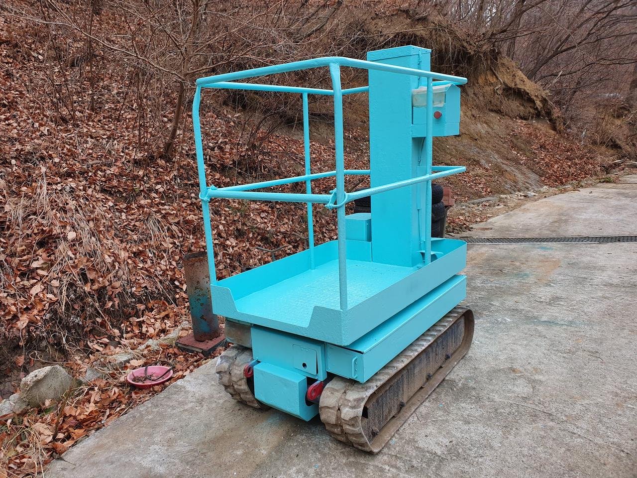 궤도고소작업대 발판 4M 작업높이 6M