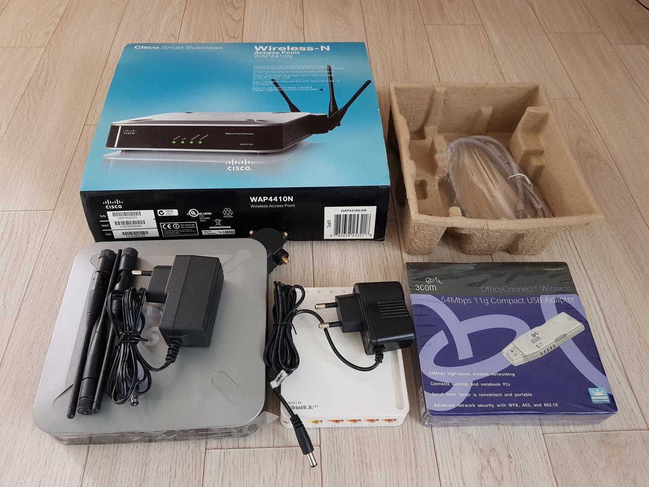 유선 공유기, 무선랜 엑세스포인트, USB 무선 랜카드 (일괄)