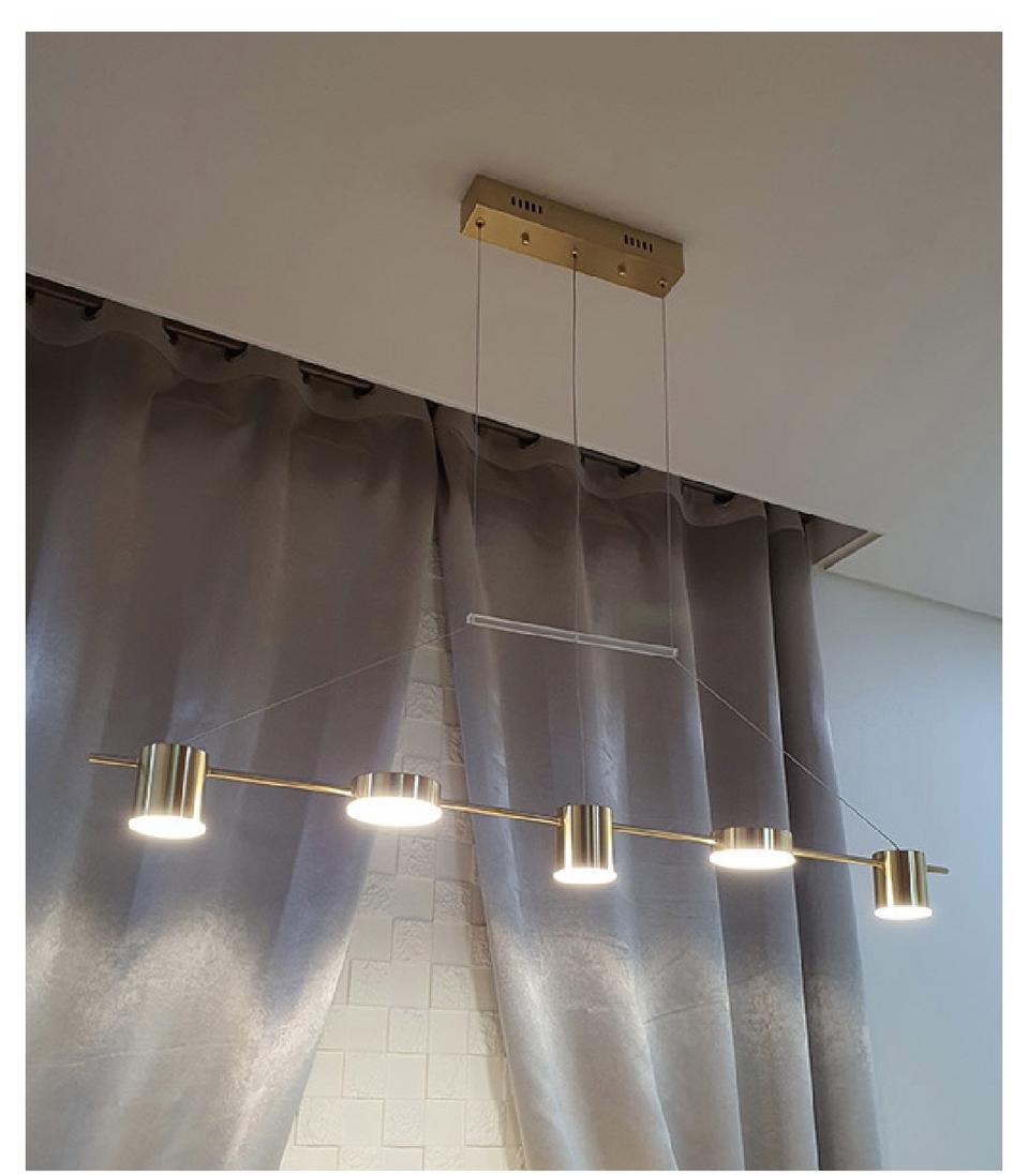 LED주방등/식탁등/이브5등팬던트/인테리어조명