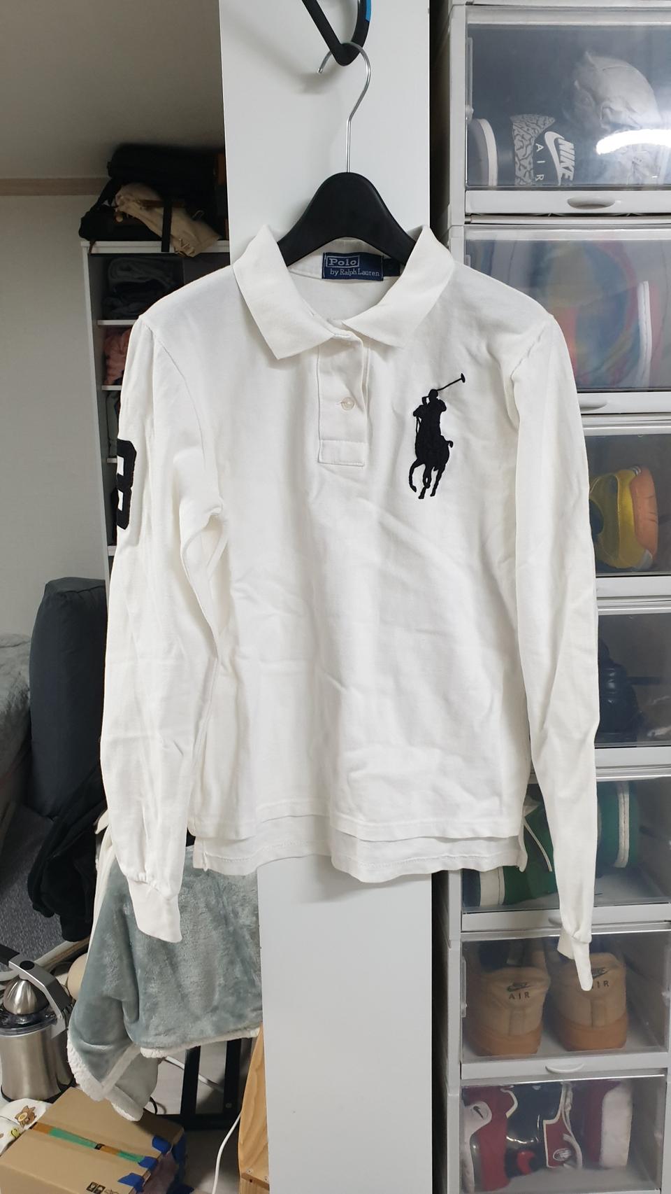 (미사용)폴로랄프로렌 긴팔 카라티셔츠 S
