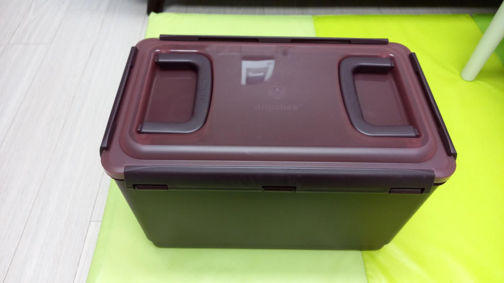 딤채 김치통 12.2L 새거 2개