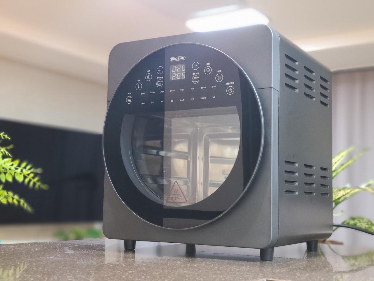 디디오랩 더블히팅 에어프라이어 블랙 14L