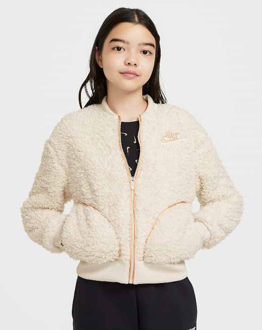 [나이키] 7~9세 여아 봄버자켓(130)*새것*