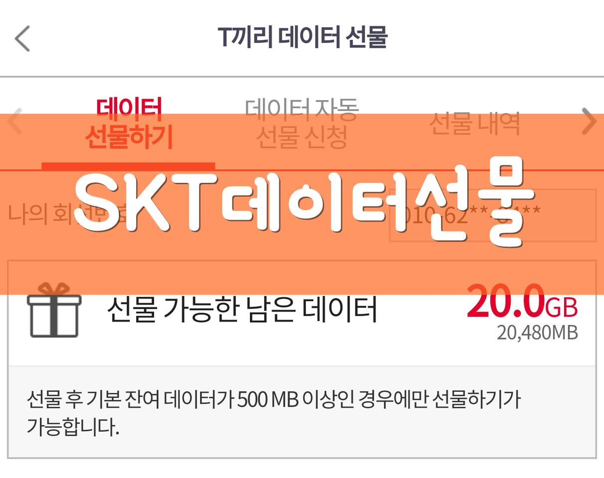 skt데이터1G (2G일괄3,500원)