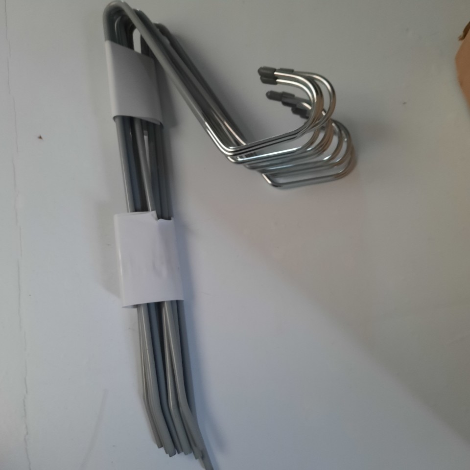 택포 논슬립 바지걸이 20개 옷걸이