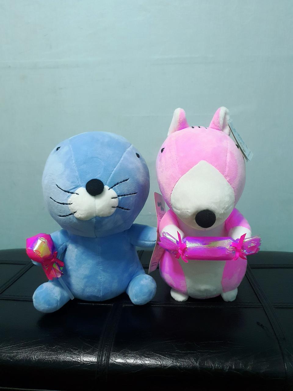 [화이트데이] 보노보노, 포로리 정품 세트 인형들 새상품