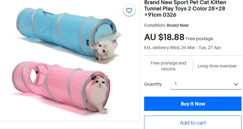 고양이 집사필수품 휴대용 캣터널 집에서 야외에서 소중한 우리 냥이를 위해