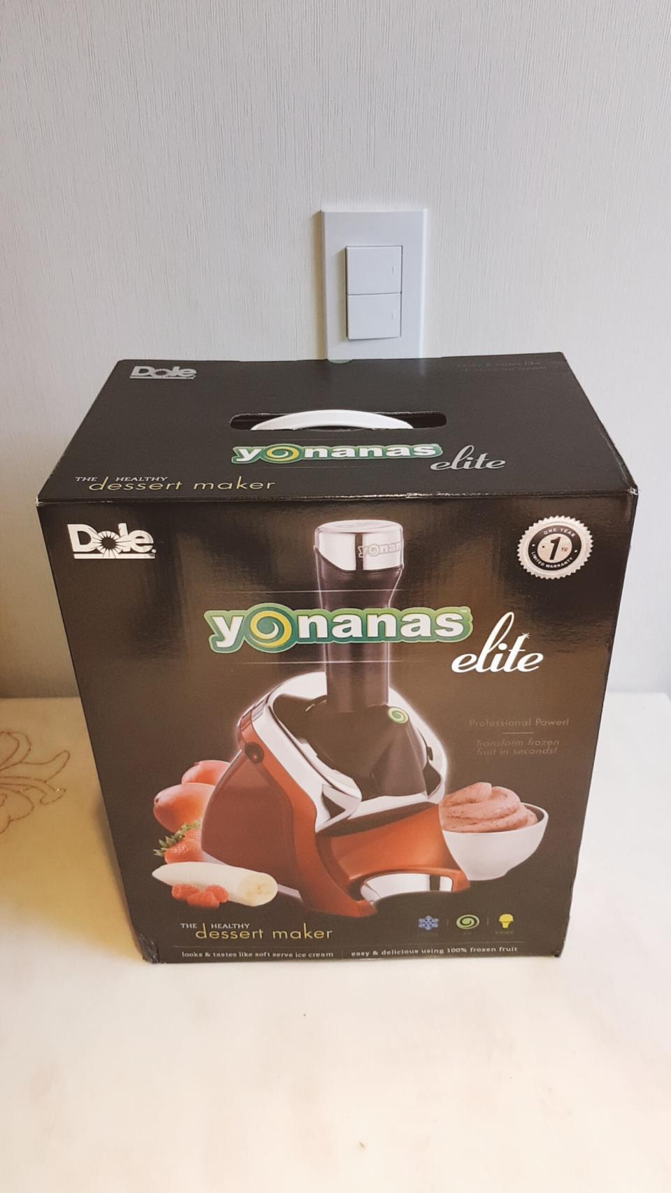 요나나스 엘리트 아이스크림 메이커