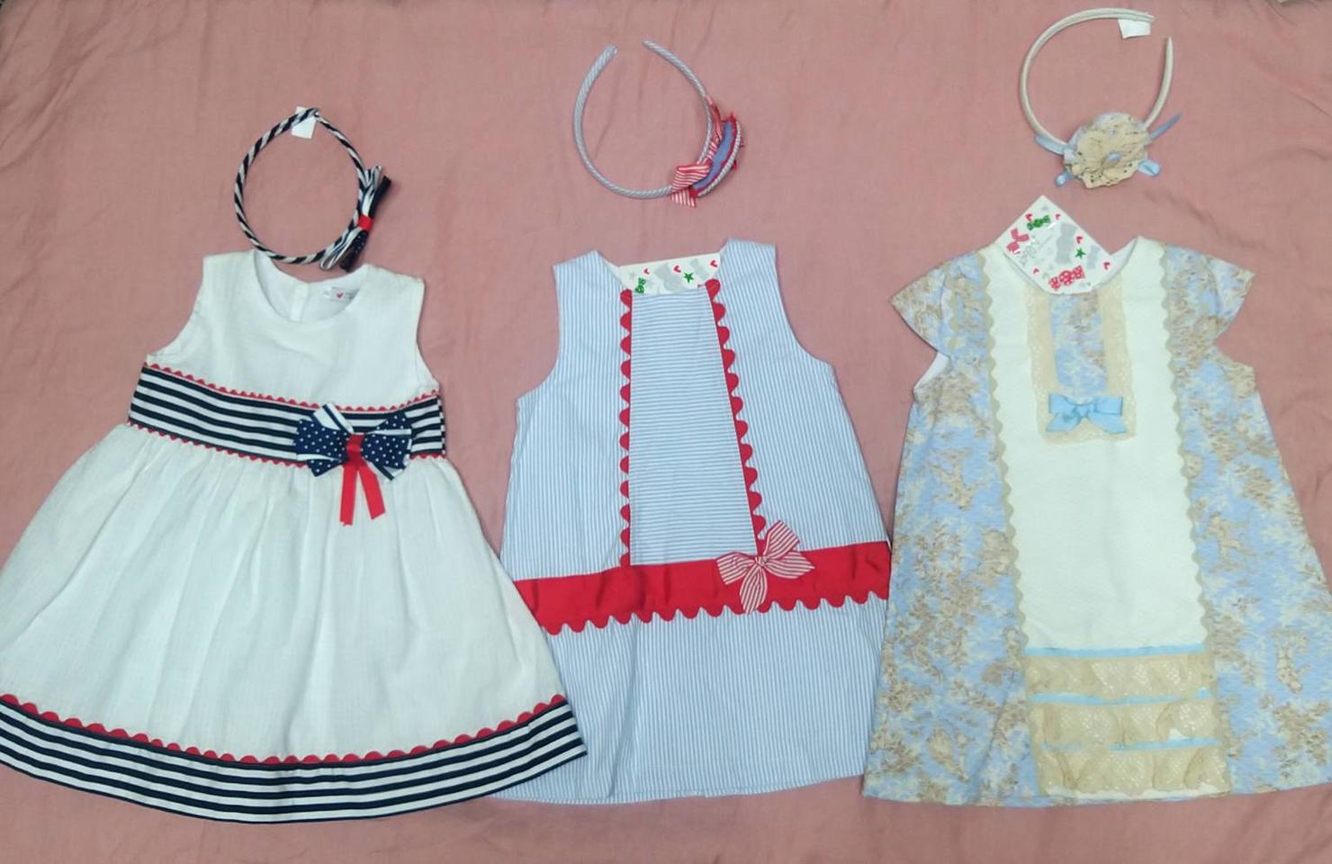 90ㅡ100 맨끝상품만!!!유럽풍 드레스 새상품(돌~두돌 드레스)