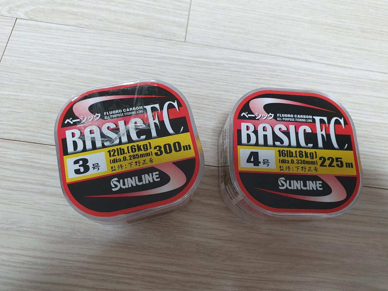 basic fc 선라인 베리직fc 낚시줄