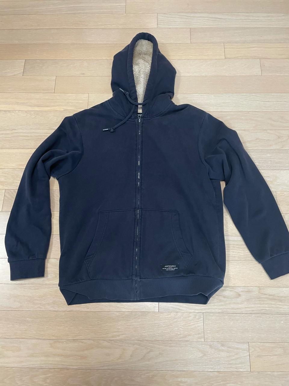 폴햄 보아 털 후드 풀 짚업 판매