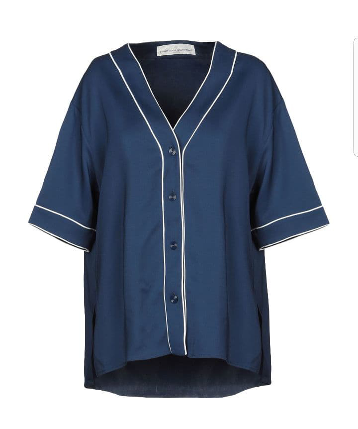 루나에비뉴7 골든구스 여성 오버핏 베이스볼 저지 레플리카 아우터 티셔츠