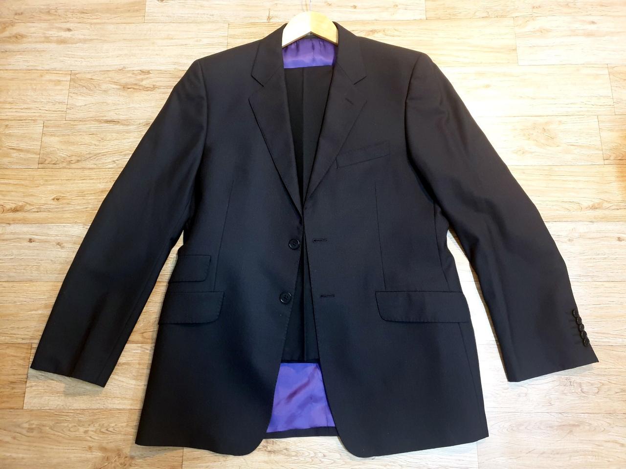 폴스미스 블랙 툽튼 더블포켓 수트 정장 40사이즈 국내매장 정품