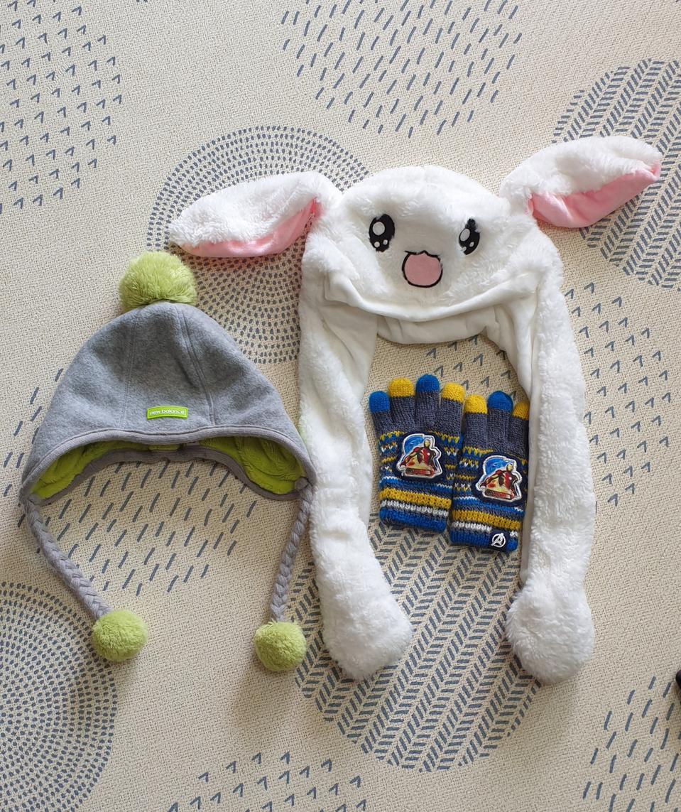 뉴발란스 아동 귀달이모자 52