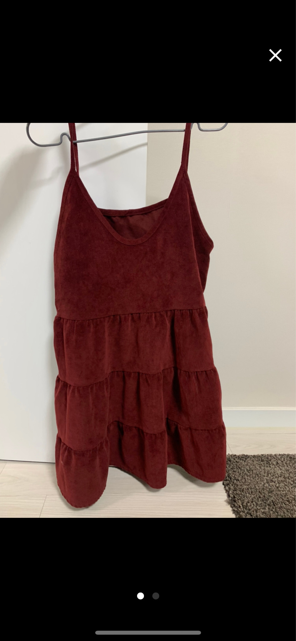 프릴 조끼 뷔스티에 원피스 앞치마 됩니다