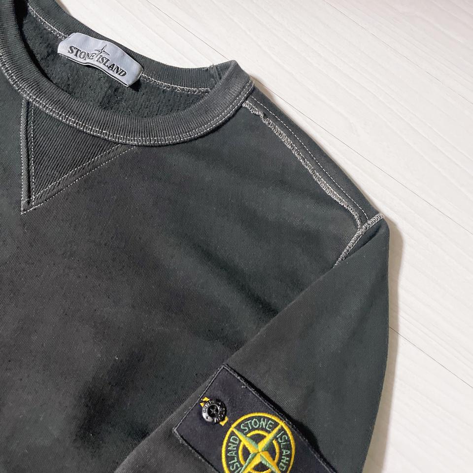 스톤아일랜드 정품 블랙 맨투맨