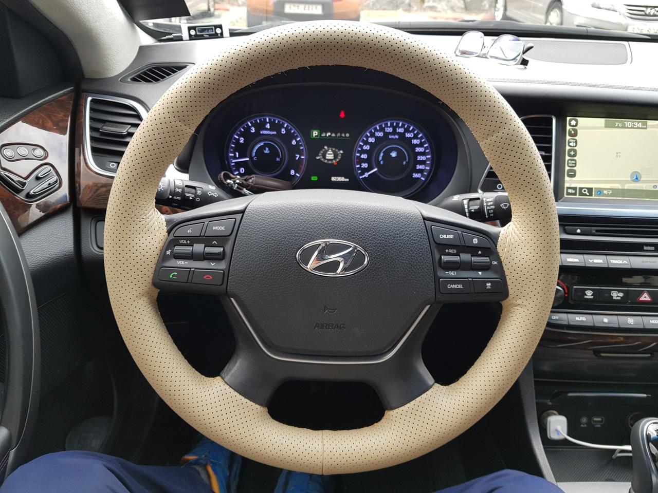 자동차 핸들커버 시공해드립니다