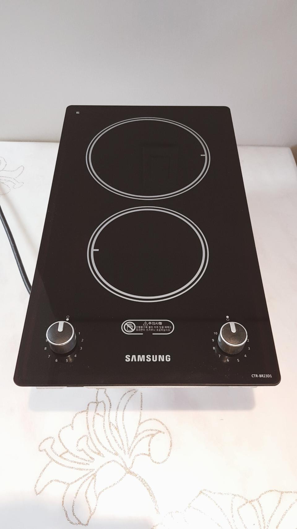 삼성 정품 전기쿡탑 2구(거의 새것)