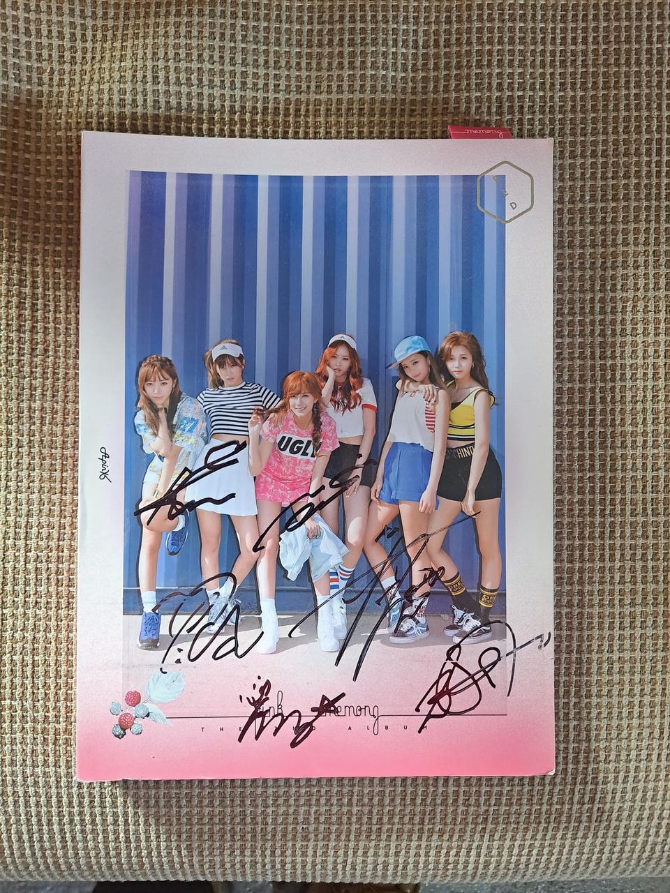 에이핑크 실 싸인 정규 2집 앨범