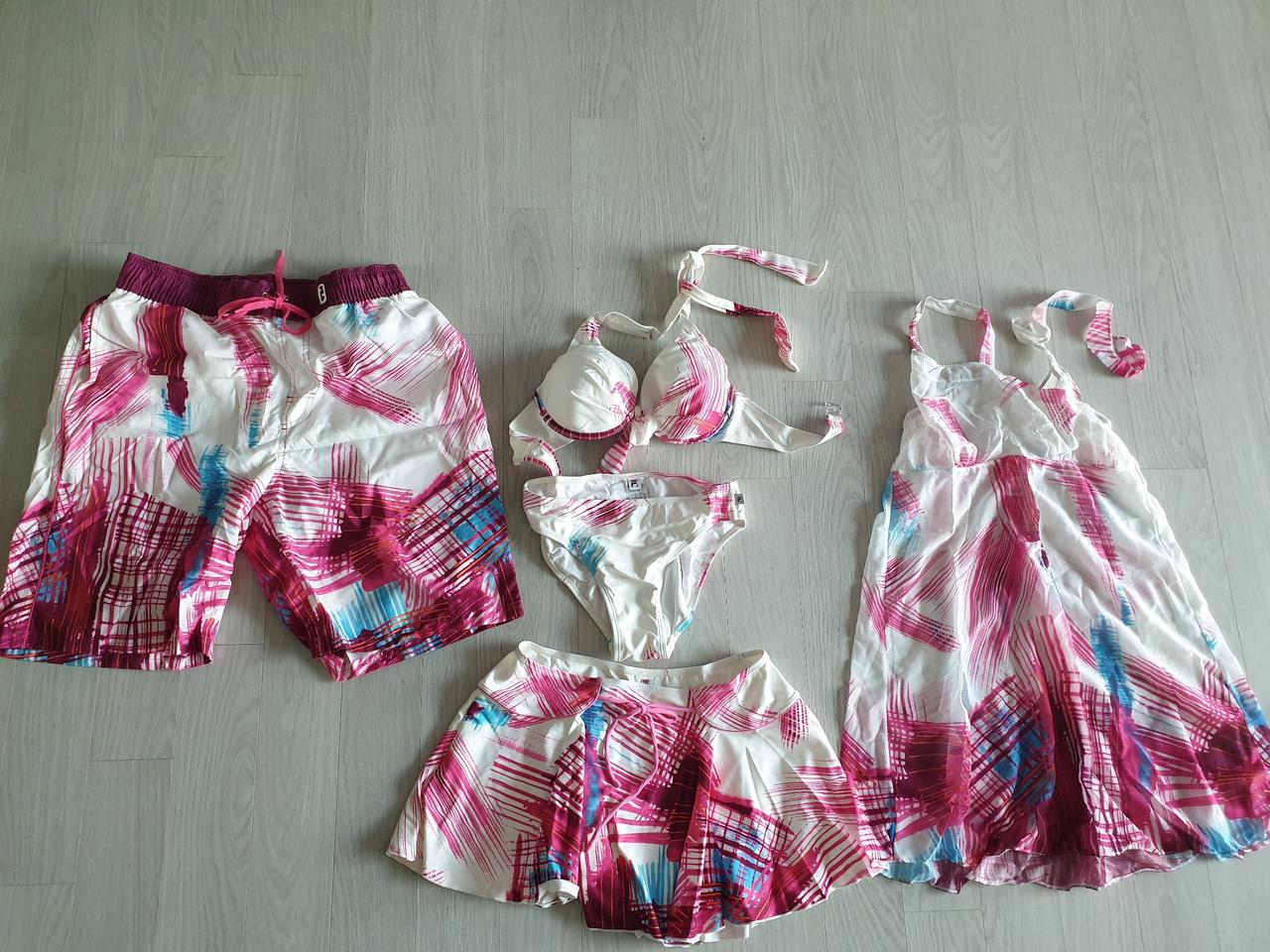 휠라 커플수영복