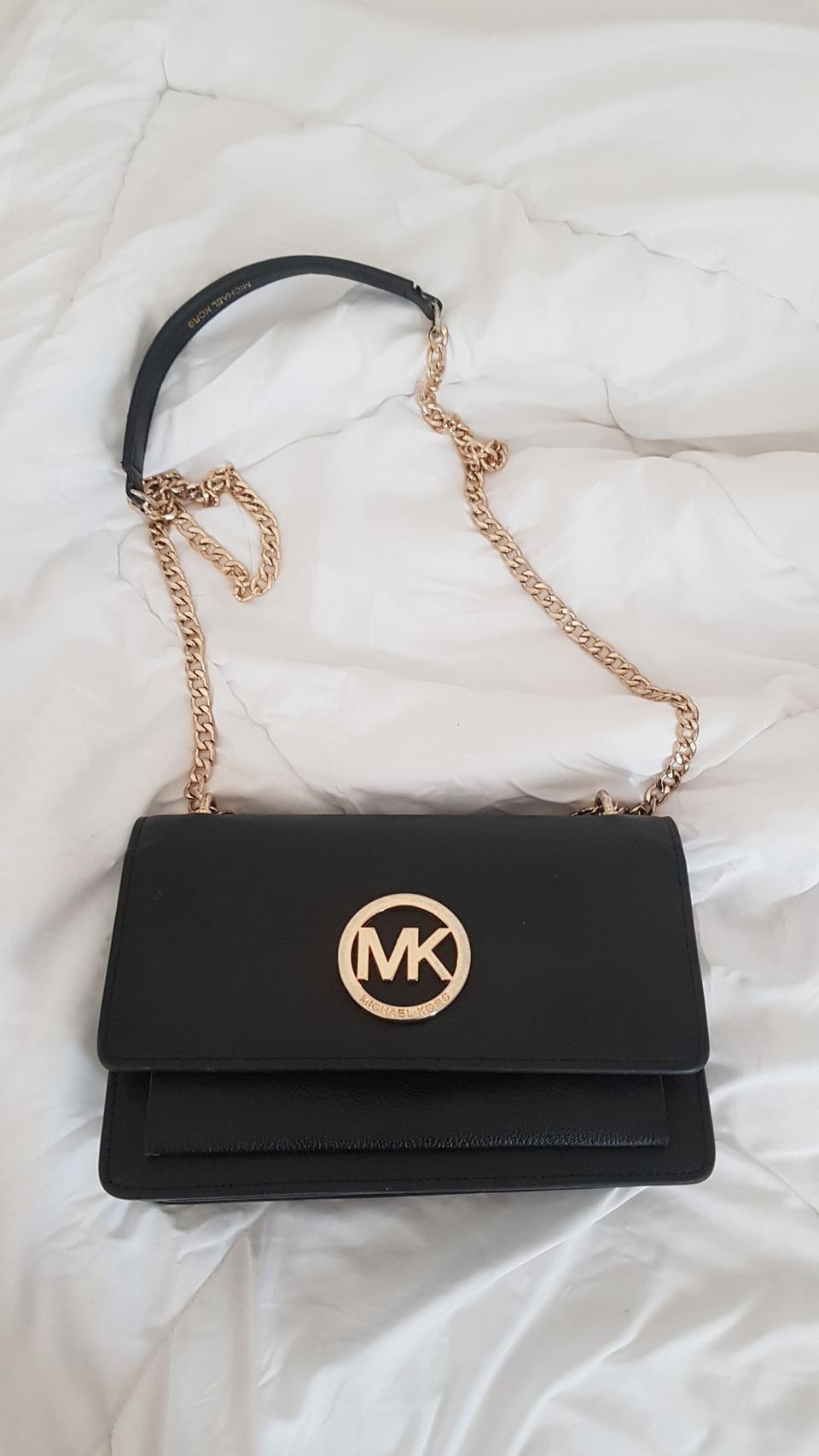 마이클코어스 금장 체인백