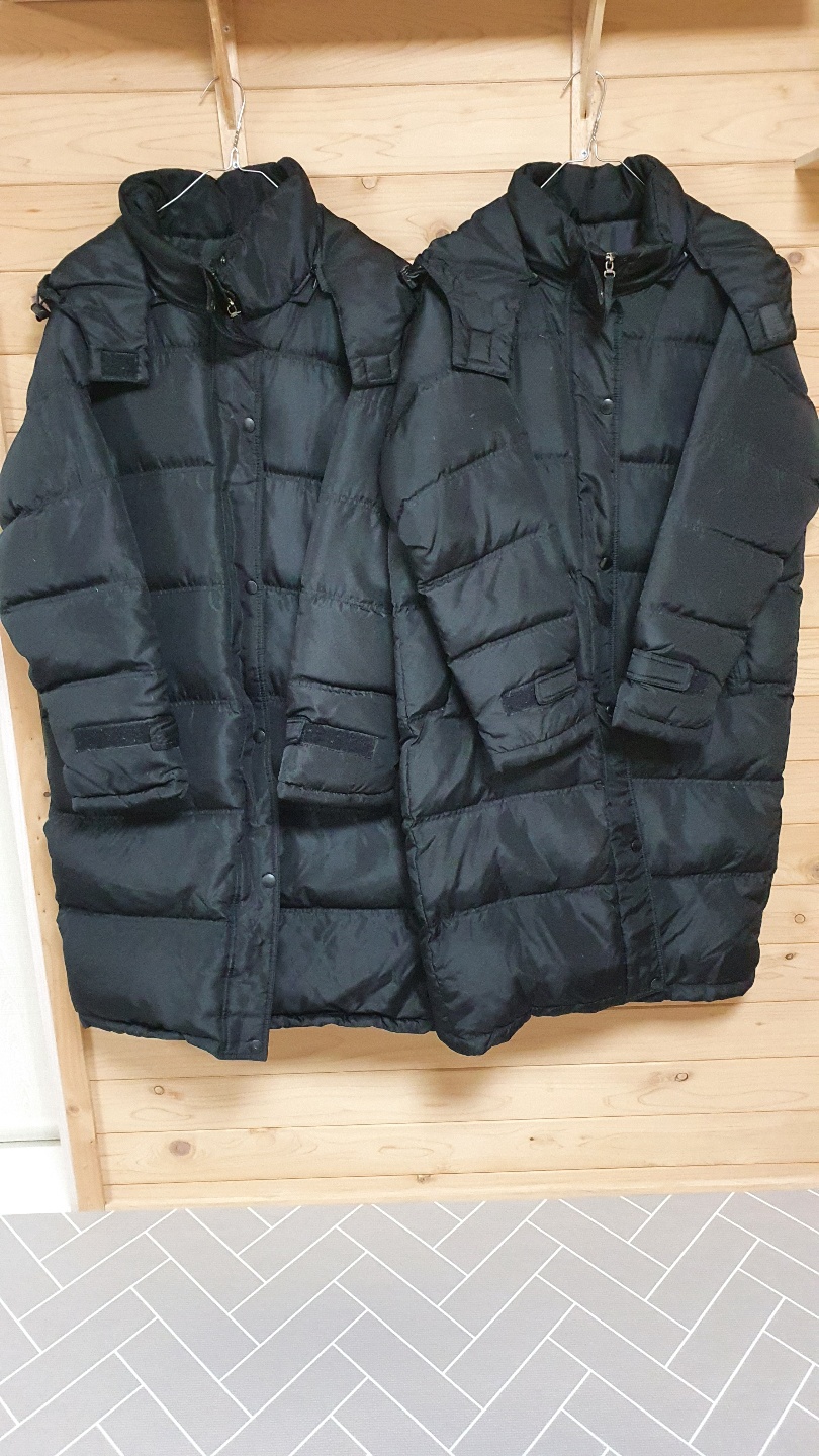 인더클로젯 롱패딩 커플