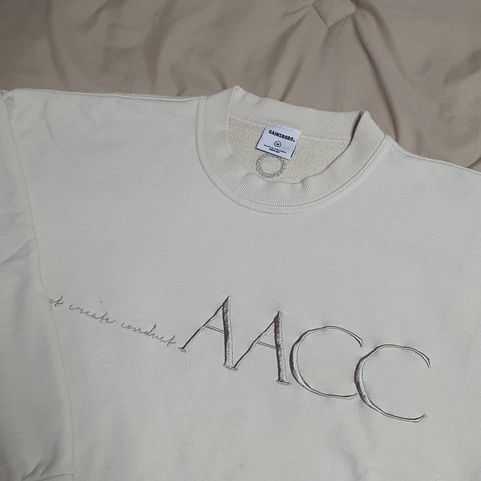 남자 크림 맨투맨