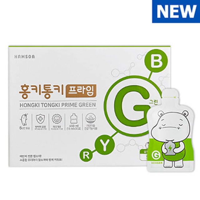 홍키통키 함소아 그린 15ml x 10포 x 3박스 (5~7세)