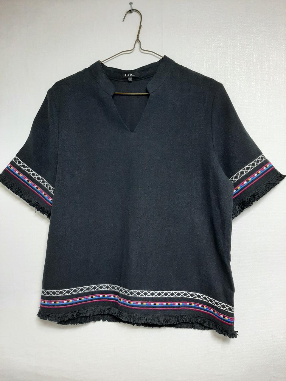 LAP 린넨 블라우스 티셔츠