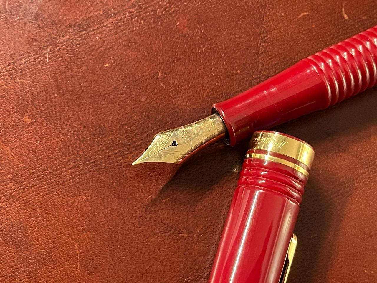 플래티넘 게더드 만년필 F촉