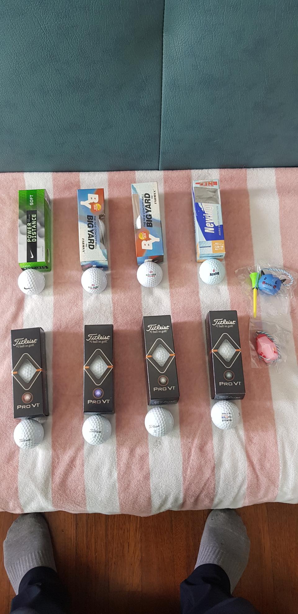 ♥ 골프공 새거 타이틀리스트 PRO V1 12구 외 12구 총24구 ♥