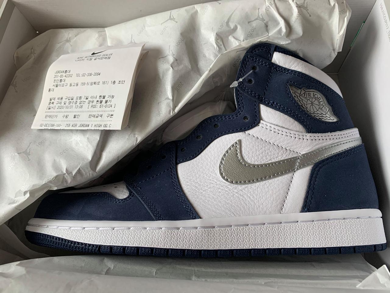 [255] 조던 1 하이 코즙 CO.JP 미드나잇 네이비 판매합니다