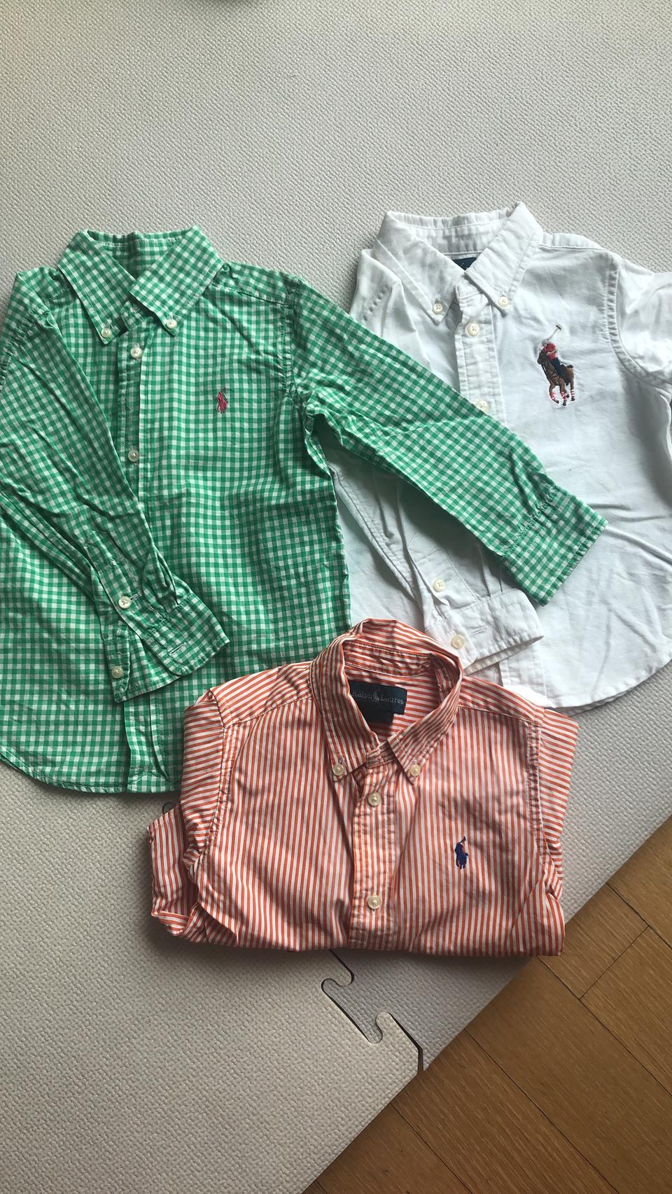 폴로키즈 정품 남방