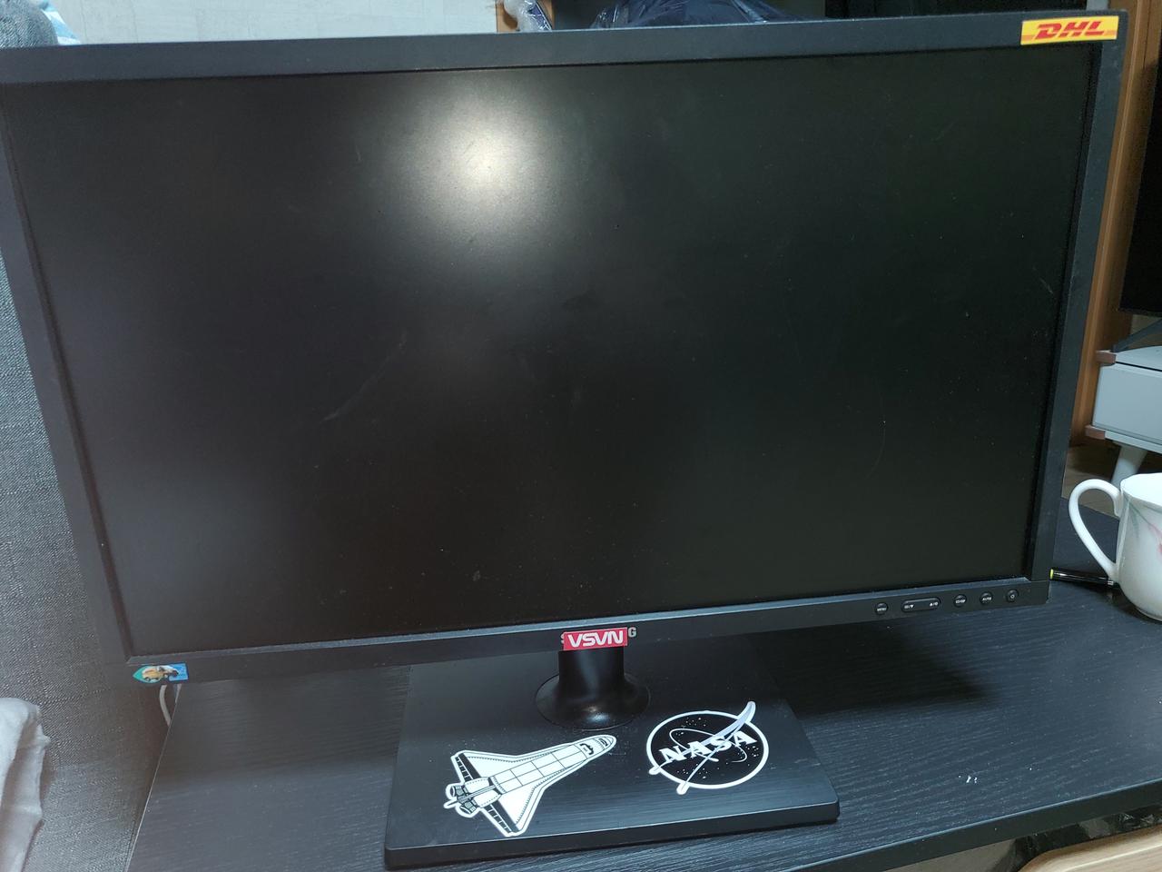 삼성 모니터 22인치(케이블선x)