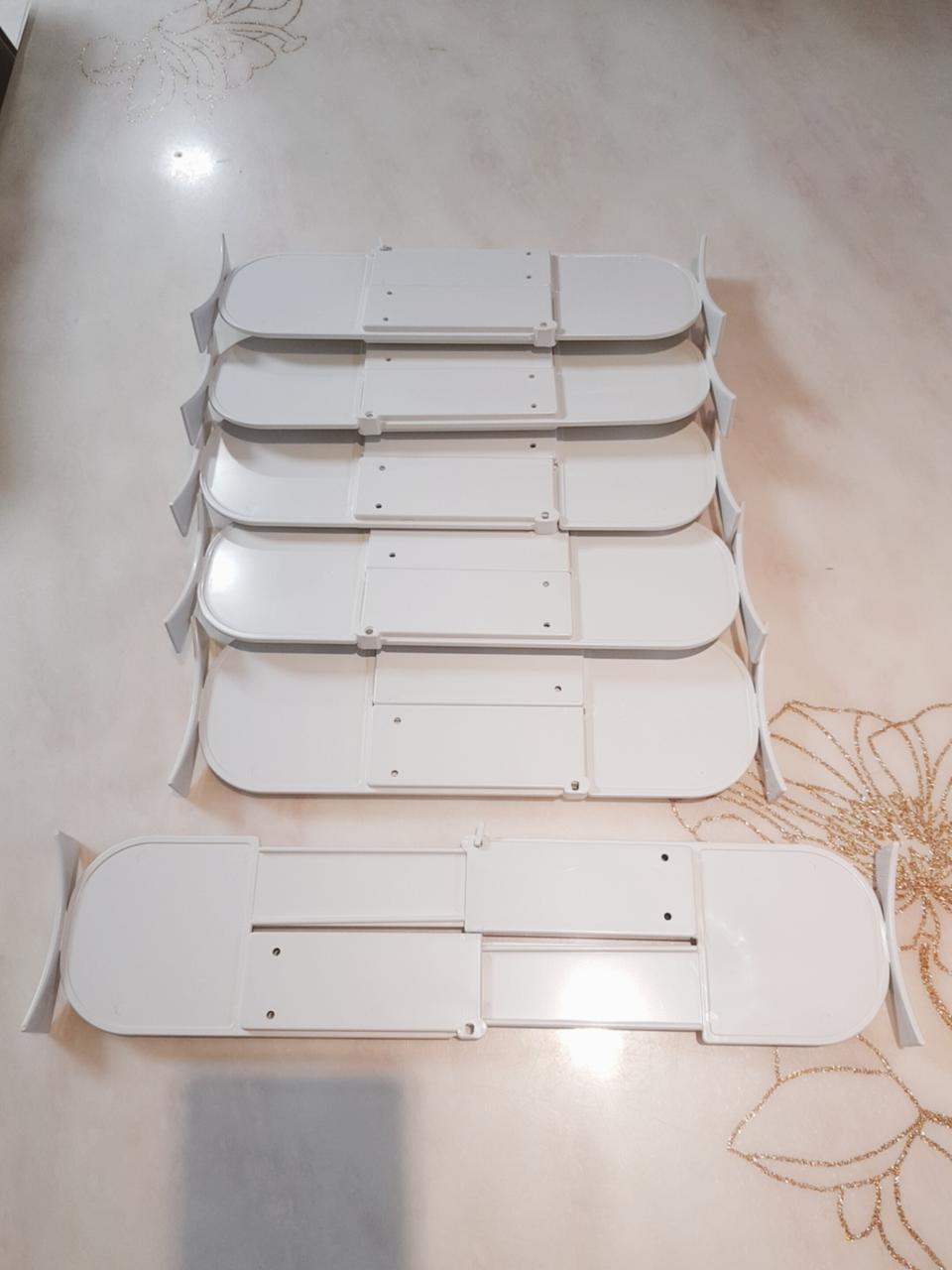 서랍 칸막이(6개,길이조절 가능) 미사용품