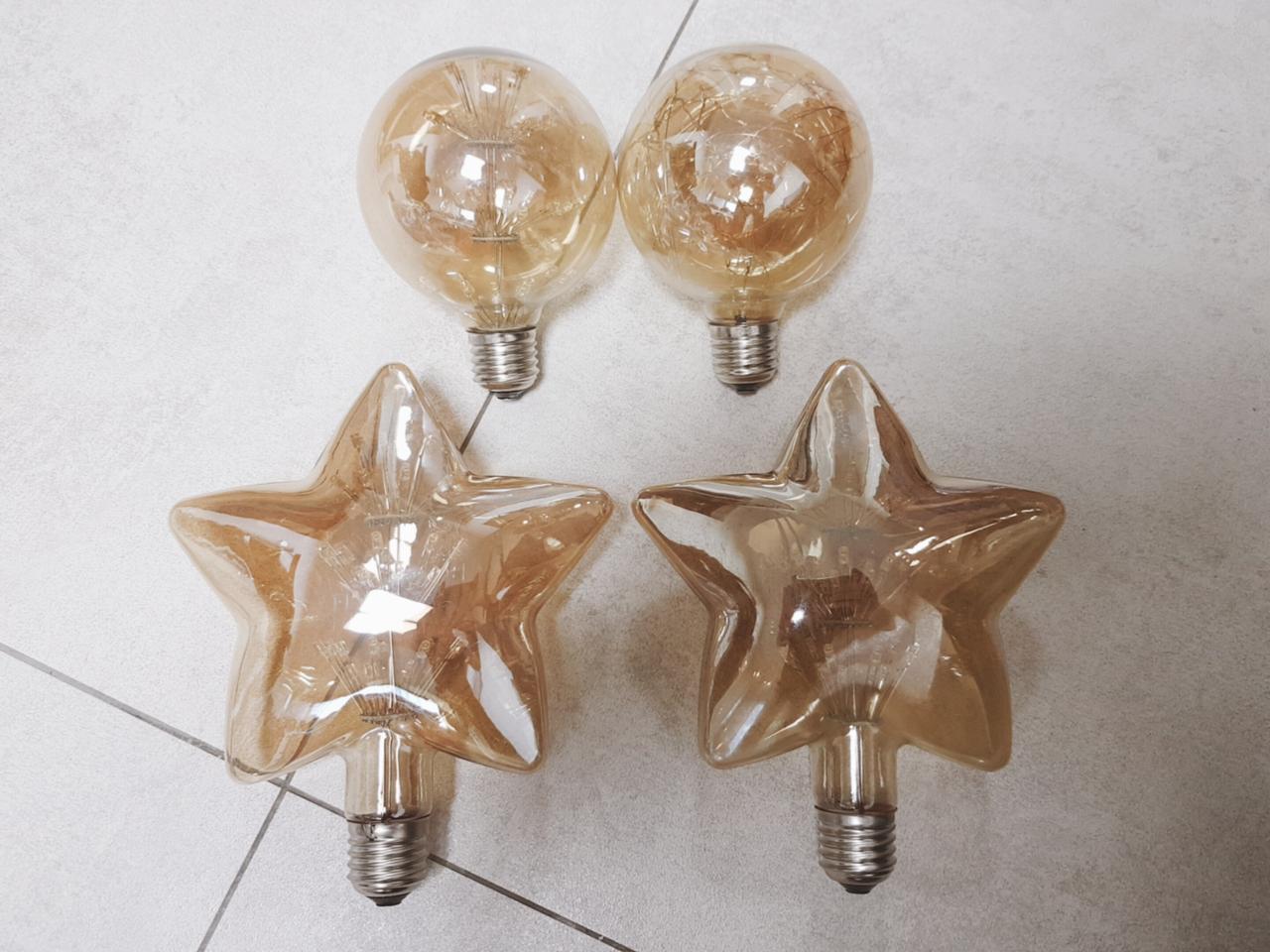 인테리어용 LED전구 4개(미사용품)