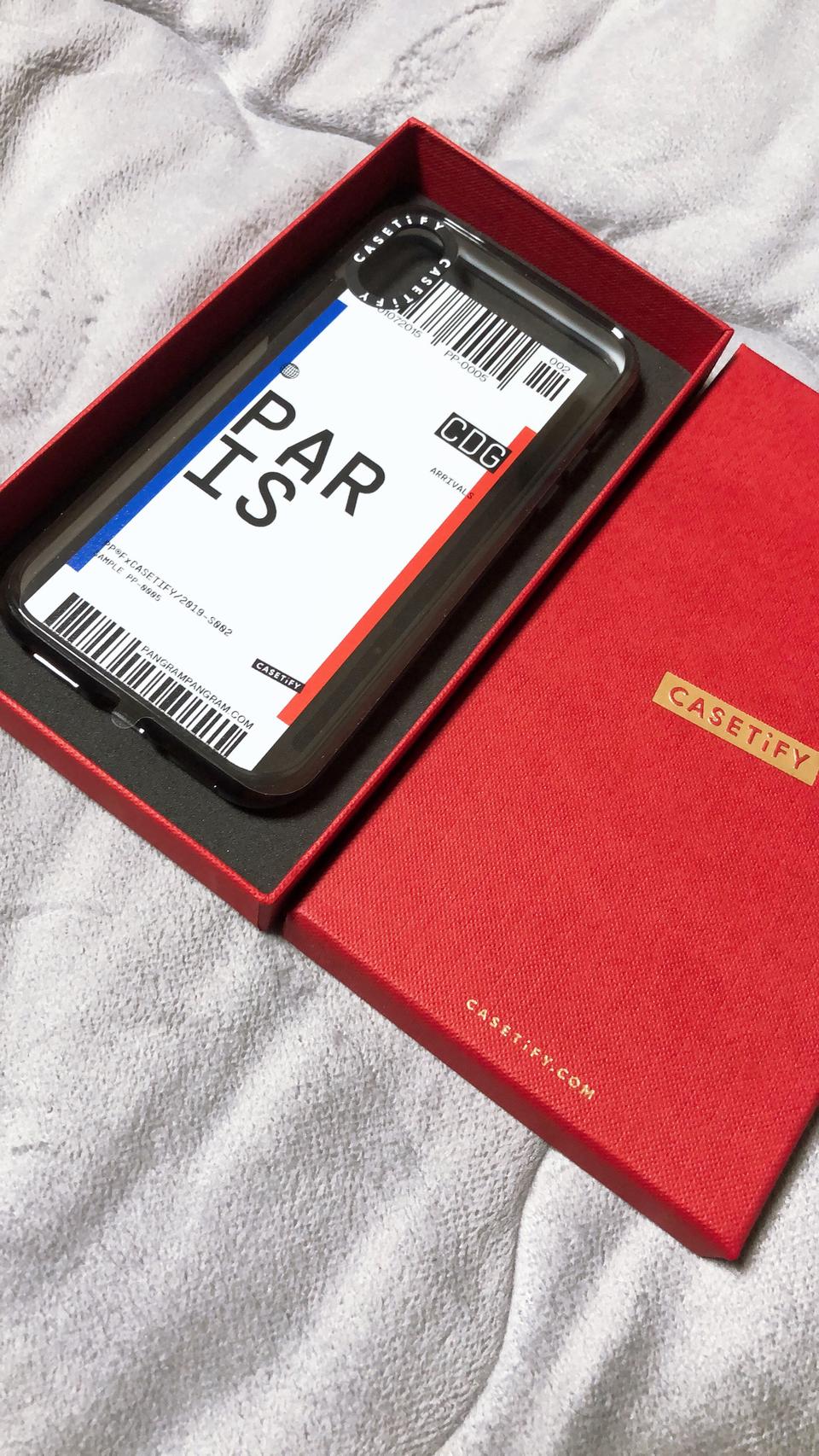 @새상품@ 케이스티파이 팽그램 파리에디션 아이폰 X / XS